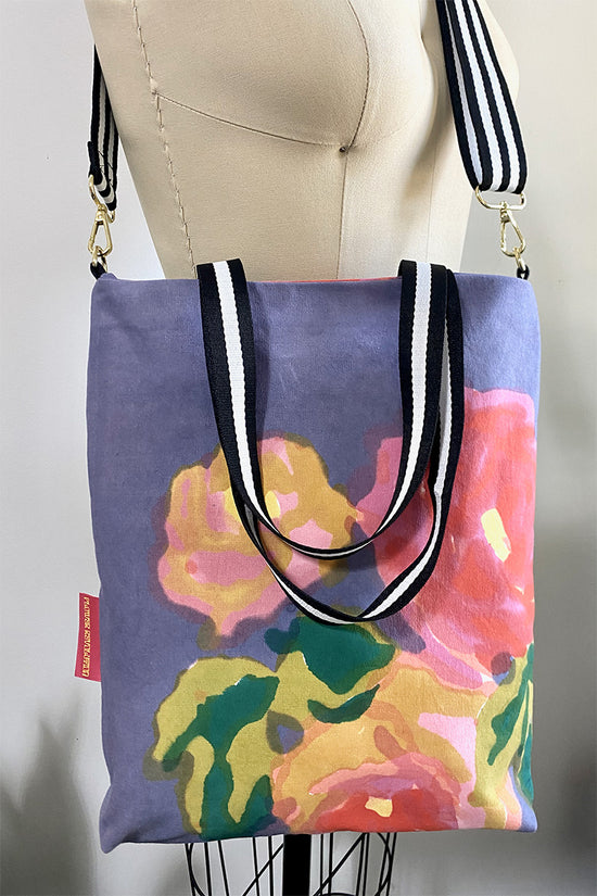 Flower Print Market Bag Flower Revolution