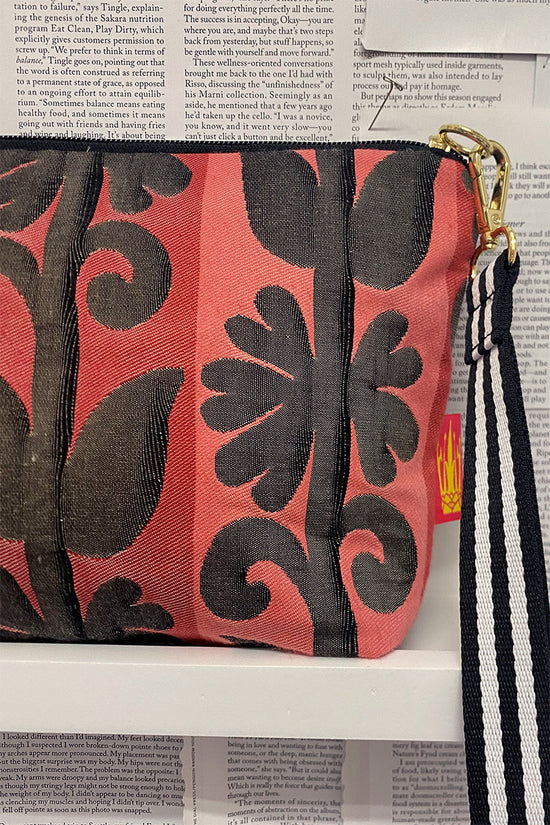 Flower Stripes Clutch