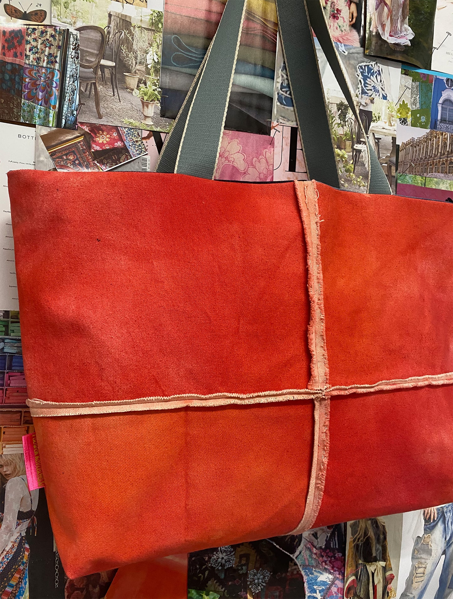 Mango Painted Tote