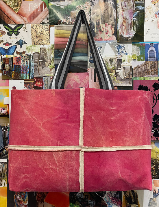 Load image into Gallery viewer, Painted Pink Tote
